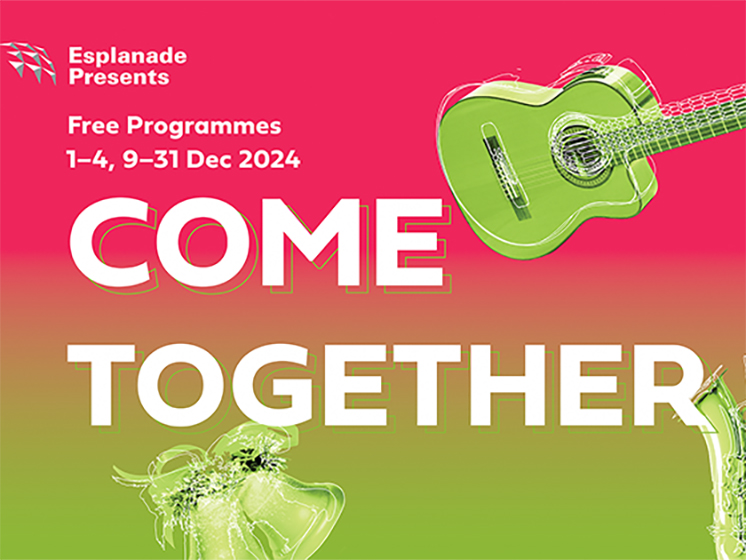 Esplanade presents music performance 'come together'