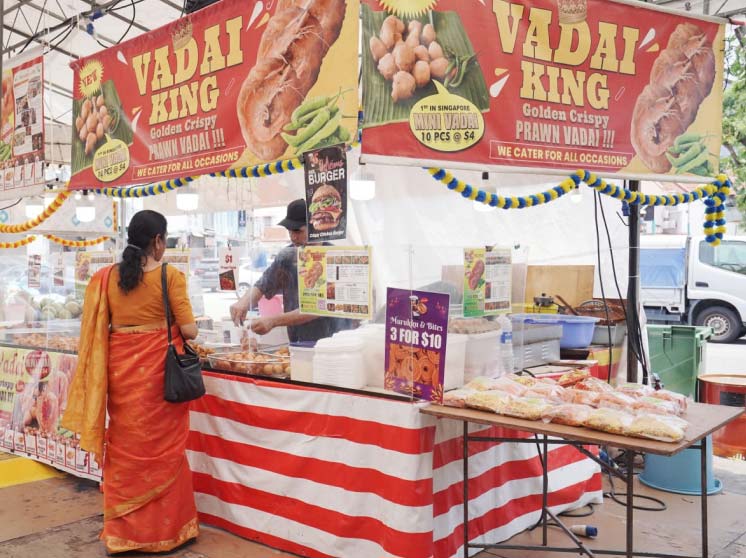 Indian cuisine at Deepavali Food Bazaar