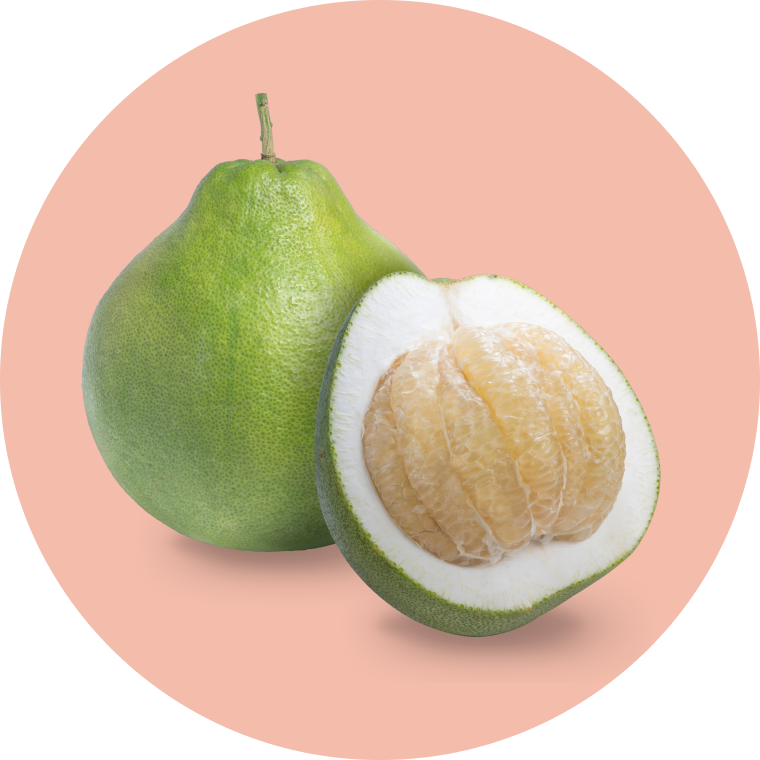 Pomelo fruit used in Mid Autumn Festival