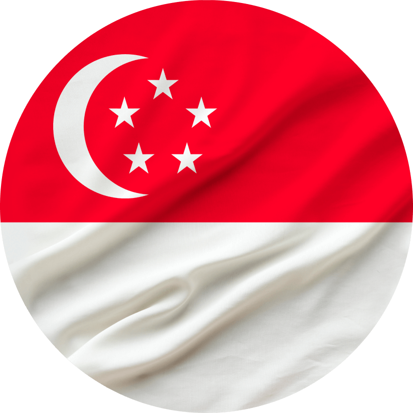 National flag of Singapore