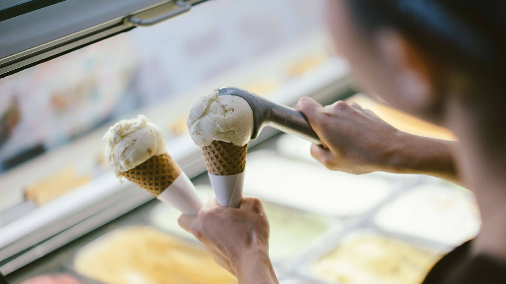 Products from Creamier Handcrafted Ice Cream and Coffee