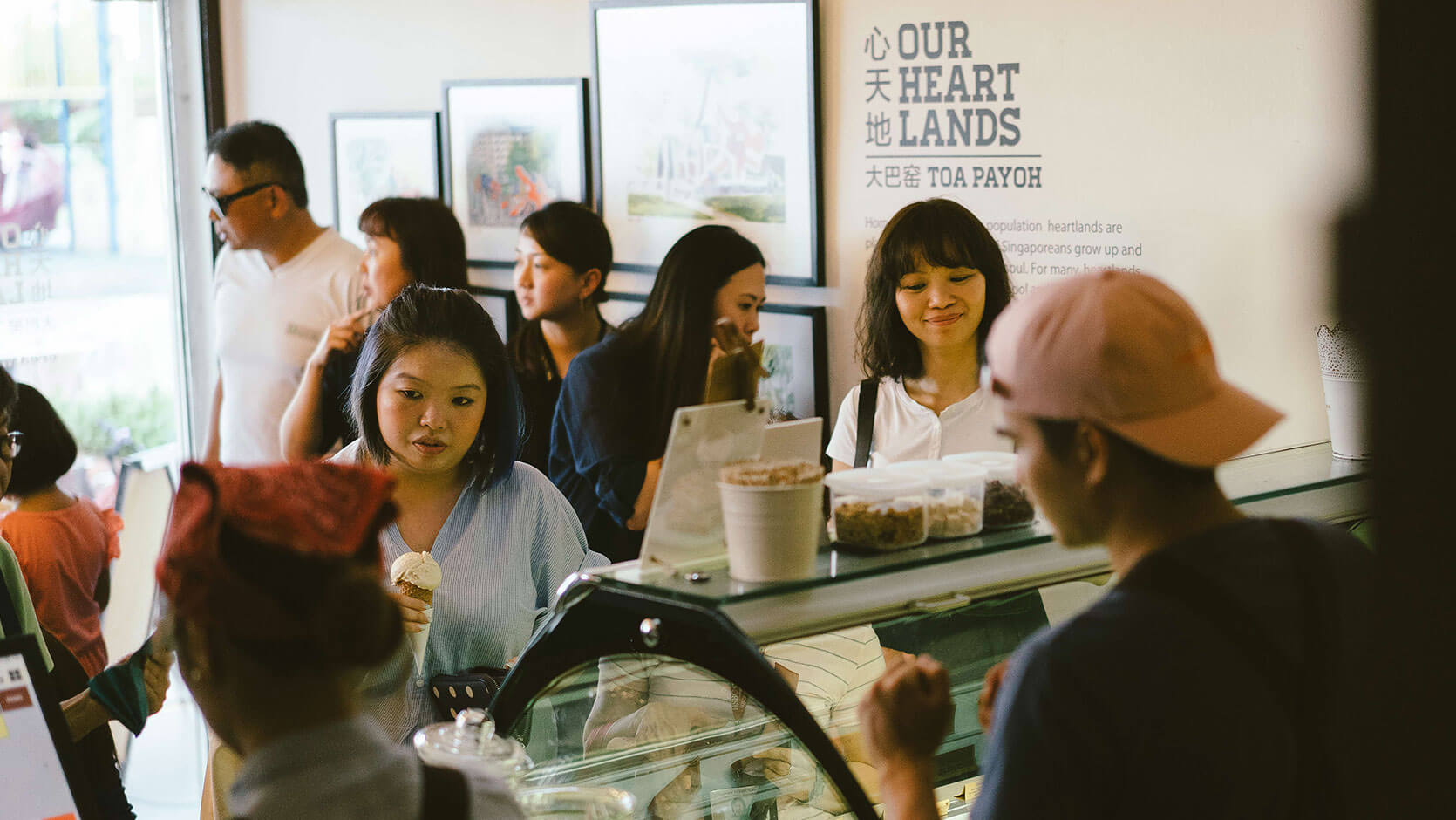Products from Creamier Handcrafted Ice Cream and Coffee