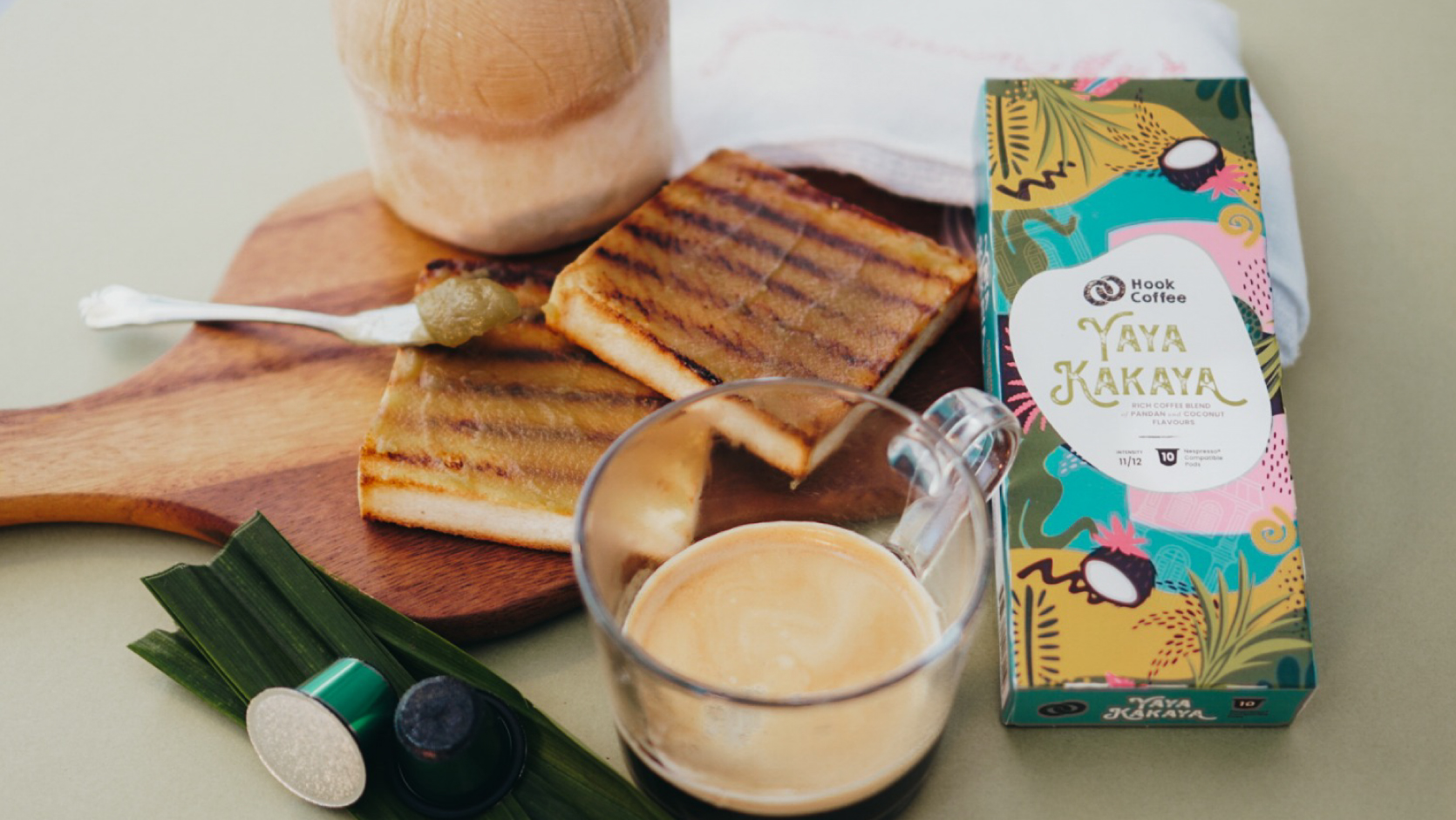 Products from Hook Coffee
