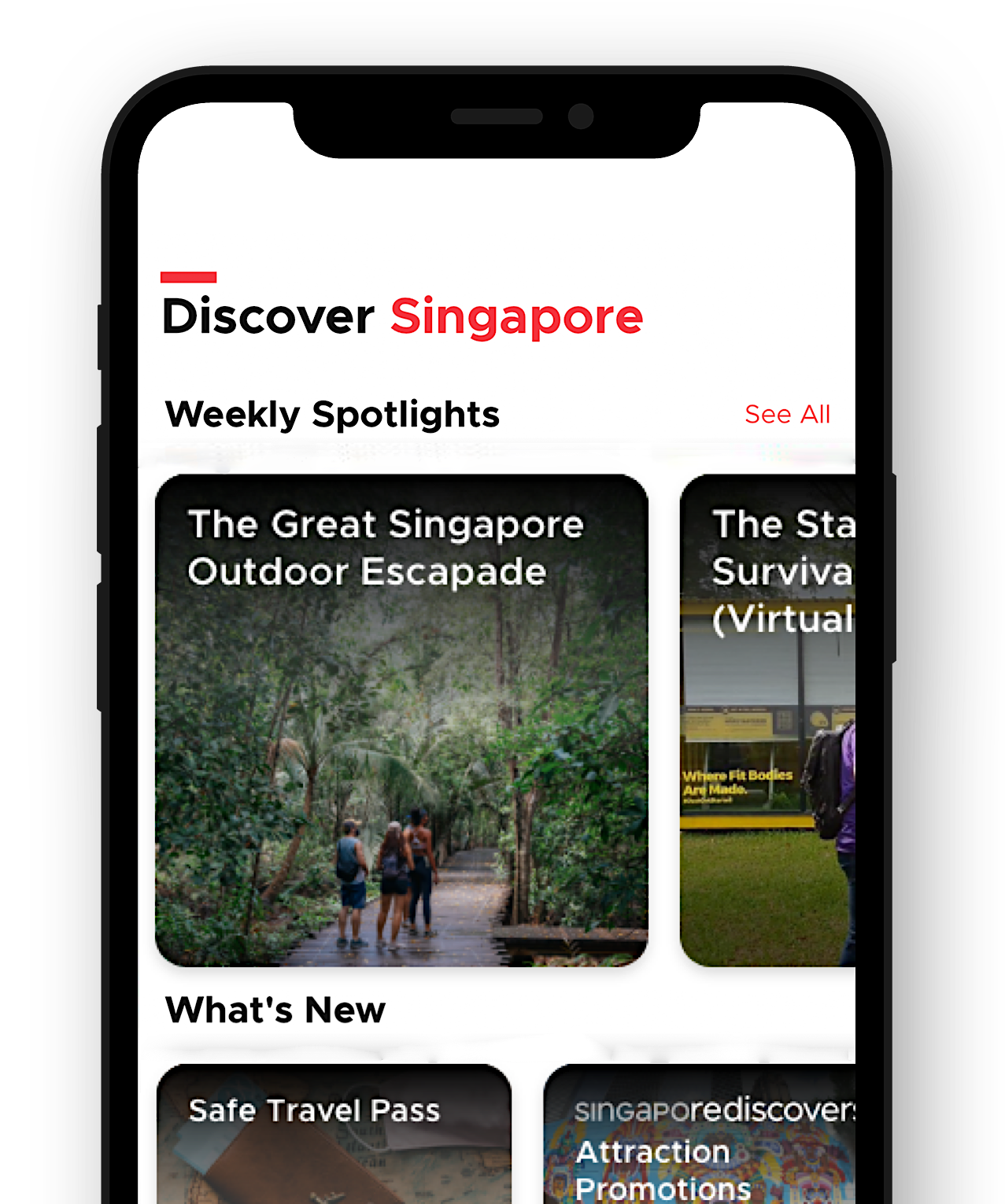 travel app in singapore