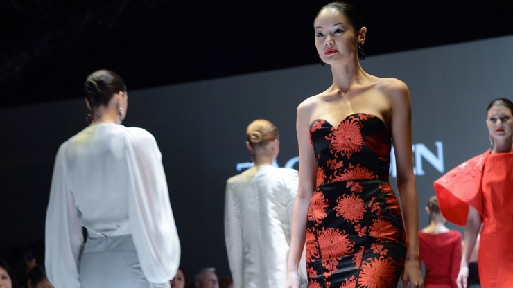 Lassen Sie sich beim Asia Fashion Exchange von der faszinierenden Mode in Singapur begeistern.