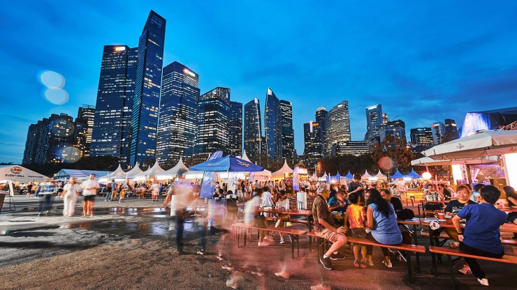 Spannende Unterhaltung beim Singapore Food Festival 2019