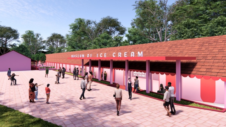 Das Museum of Ice Cream Singapore befindet sich in Demspey Singapore. 