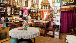Bewundern Sie die Antiquitäten und Erbstücke im Katong Antique House, die jeder Museumssammlung Ehre machen würden.