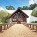 Außenansicht der Changi Kapelle und Museum