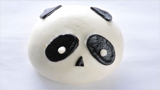 Ein Panda Pau von Mama Panda Kitchen im River Wonders Singapore 