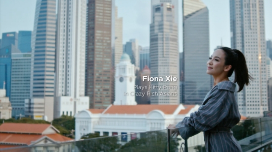 Singapore actress Fiona Xie plays Kitty Pong