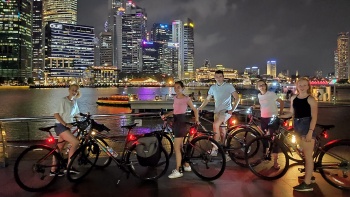 Marina Bay Night Tour Tour Operator: Let’s Go Bike