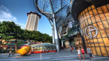 Exterior view of ION Orchard mall