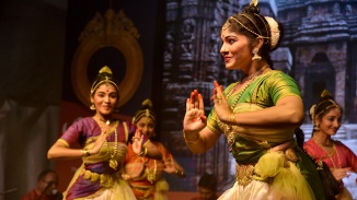 Dance performance at Indian Heritage Centre