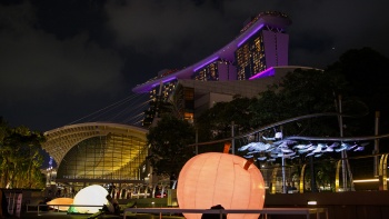 City Gazing Singapore installation, i Light Singapore 2019