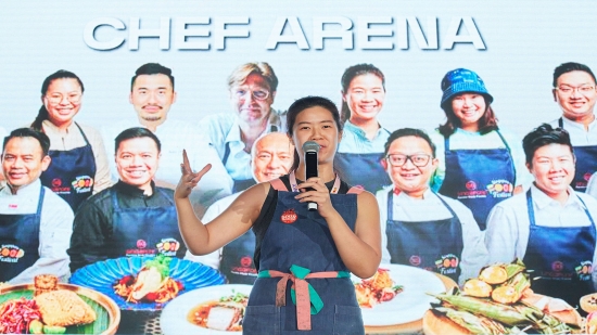 Hybrid masterclasses (onsite full audience and online live streaming) featuring top Singaporean chefs and overseas guest chefs.