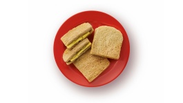 Hamparan sepiring roti <i>kaya</i> toast