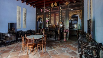 Foto interior NUS Baba House di Chinatown