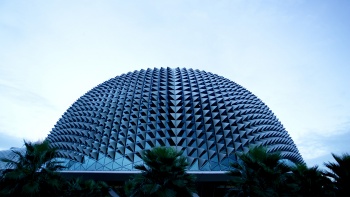 Tampilan salah satu kubah Esplanade
