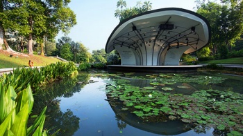 Shaw Foundation Symphony Stage di Singapore Botanic Gardens