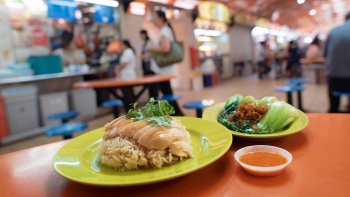 Chicken Rice dari Tian Tian Chicken rice