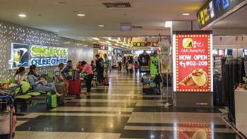 Ruang tunggu Singapore Cruise Centre