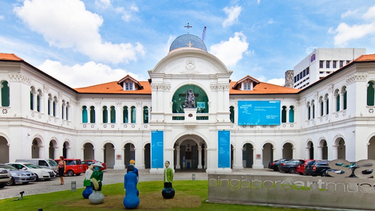 Eksterior Singapore Art Museum