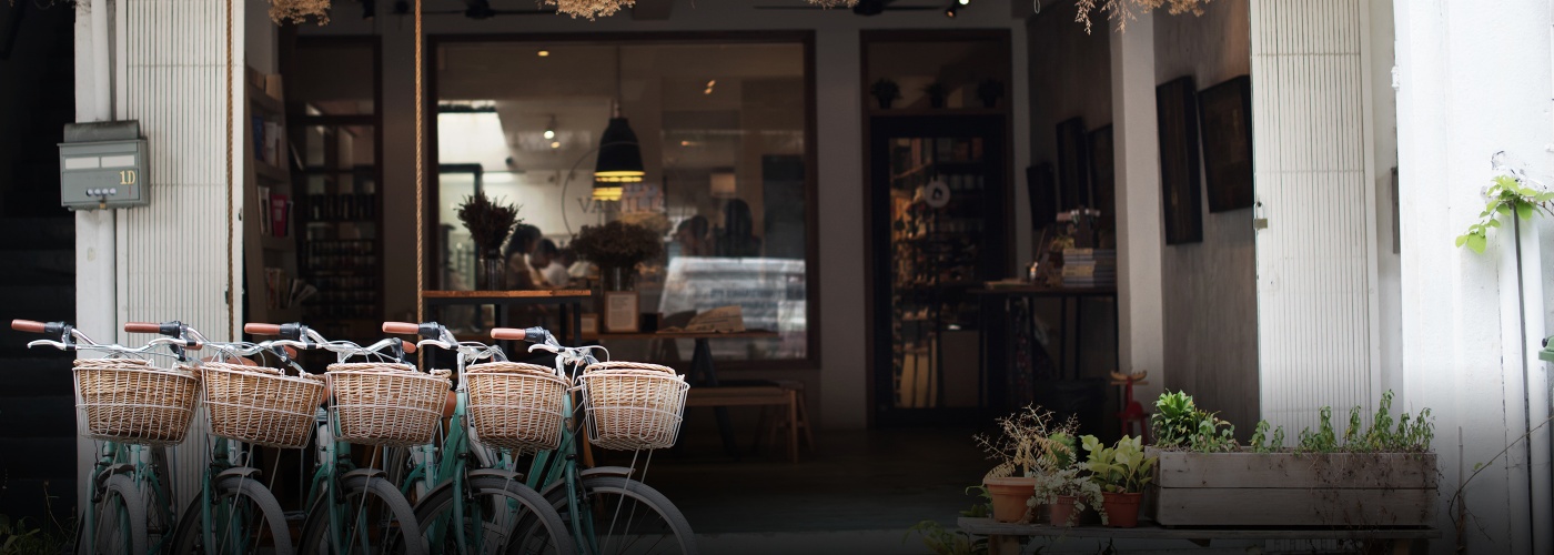 Sisi depan Plain Vanilla Bakery di Tiong Bahru 