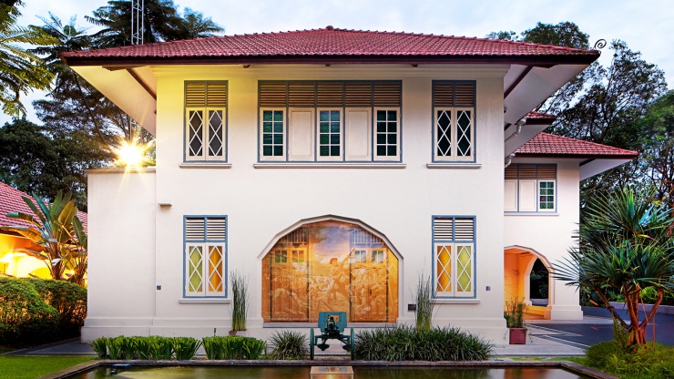 Façade of Reflections of Bukit Chandu heritage centre