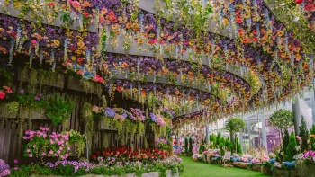 Interior Floral Fantasy di Gardens by the Bay