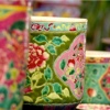 Foto close up keramik Peranakan