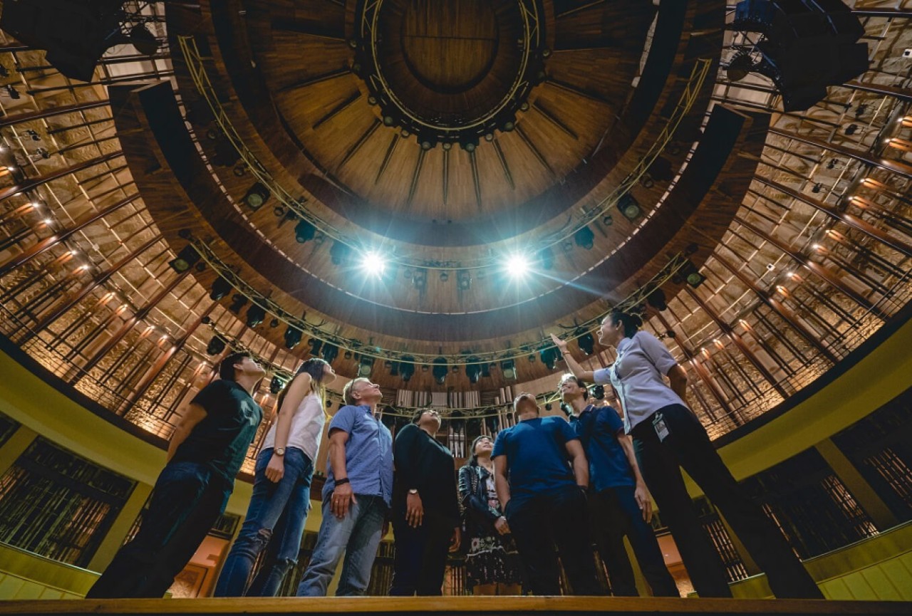 Interior Dome view of the Esplanade - Theatres on the bay