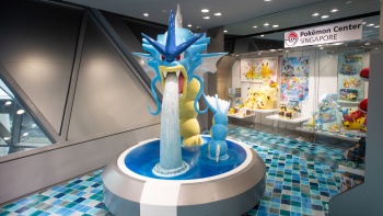 ジュエル・チャンギ・エアポートのポケモンセンター・シンガポールにあるギャラドスの写真スポット