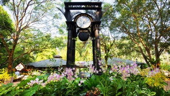 싱가포르 보타닉 가든의 시계탑