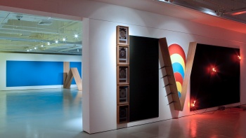 Artwork on display at the Institute of Contemporary Arts Singapore