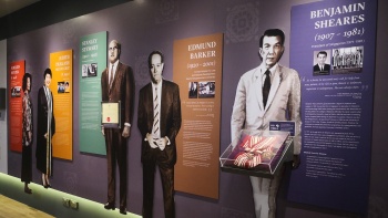 Prominent Eurasians - Exhibit within the Eurasian Heritage Centre, Singapore