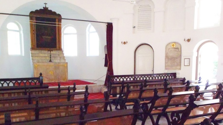 Interior of Armenian Church