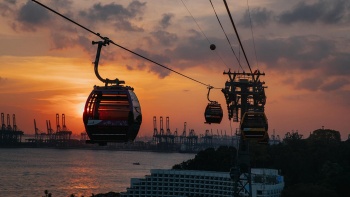 View of Cable Car Sky Network