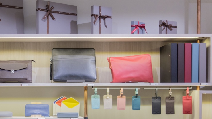 Bynd Artisan’s leather design collection in shop