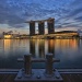 ภาพมุมสูงของ Clarke Quay สิงคโปร์