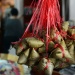 A bunch of bak zhang (sticky rice dumplings with filling)