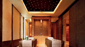 ด้านในของ Banyan Tree Spa ที่ Marina Bay Sands