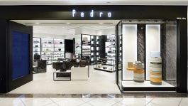 Storefront of Pedro, a retail store that sells footwear, bags and accessories