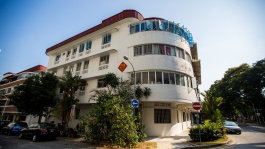 Art Deco architecture of Tiong Bahru buildings
