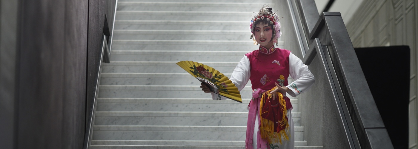 A Teochew opera singer