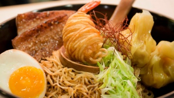 บะหมี่ที่เป็นเมนูแนะนำของร้าน A Noodle Story