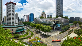 สี่แยกที่ Orchard Road