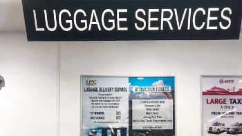 เคาน์เตอร์ที่ LEX Luggage Services