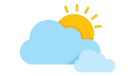 Illustration of a sunny weather