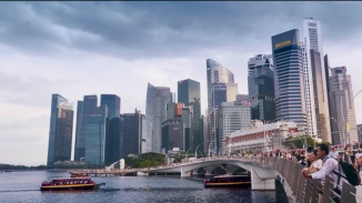Cầu Esplanade ở Singapore